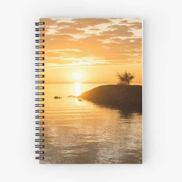 Item preview, Headland Sunrise - Rough Riprap Boulders and Brilliant Sunshine designed and sold by Georgia Mizuleva.