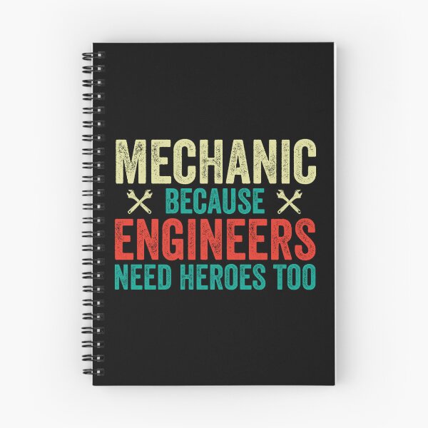 Item preview, Mechanic Because Engineers Need Heroes Too: Funny Car Mechanic Gift - Mechanics designed and sold by Adexyl.
