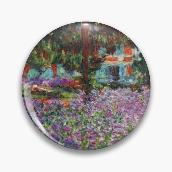 Item preview, Artist's Garden By Claude Monet designed and sold by ArtHistoryLover.