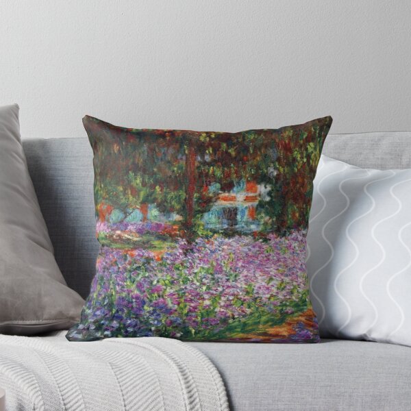 Item preview, Artist's Garden By Claude Monet designed and sold by ArtHistoryLover.