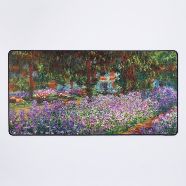 Item preview, Artist's Garden By Claude Monet designed and sold by ArtHistoryLover.