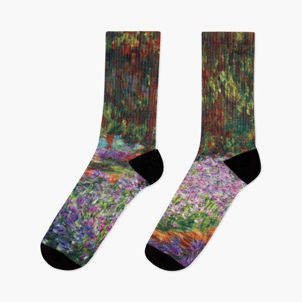 Item preview, Artist's Garden By Claude Monet designed and sold by ArtHistoryLover.