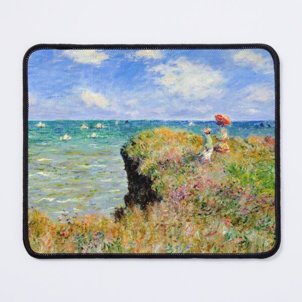 Item preview, Cliff Walk At Pourville designed and sold by ArtHistoryLover.