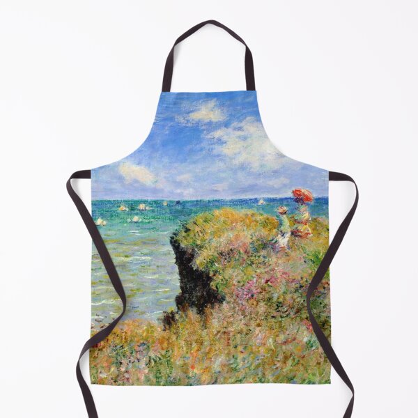 Item preview, Cliff Walk At Pourville designed and sold by ArtHistoryLover.