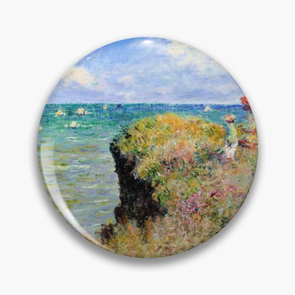 Item preview, Cliff Walk At Pourville designed and sold by ArtHistoryLover.