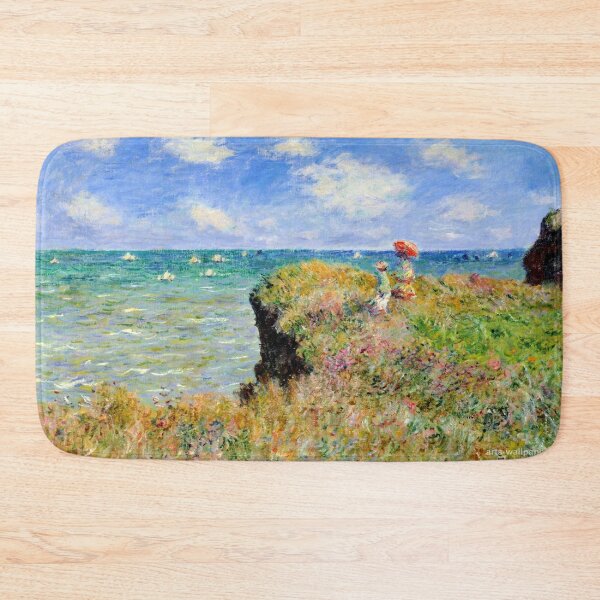 Item preview, Cliff Walk At Pourville designed and sold by ArtHistoryLover.