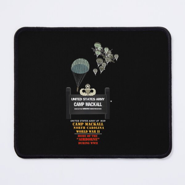 Item preview, Army - Camp MacKall, NC - Home of the Airborne - Sign - Jumpers AOP SIze X 300 designed and sold by Military Insignia Products.