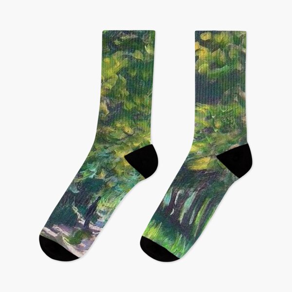 Item preview, Sous-Bois, effet de soleil by Claude Monet designed and sold by ArtHistoryLover.