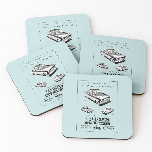 Item preview, FORD DEALERSHIP ADVERT designed and sold by ThrowbackAds.