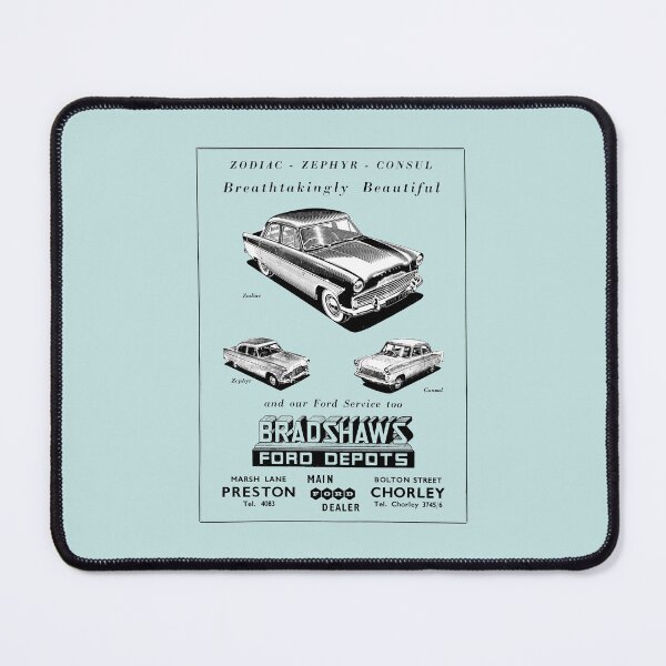 Item preview, FORD DEALERSHIP ADVERT designed and sold by ThrowbackAds.