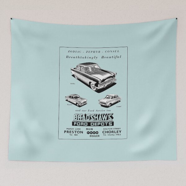 Item preview, FORD DEALERSHIP ADVERT designed and sold by ThrowbackAds.