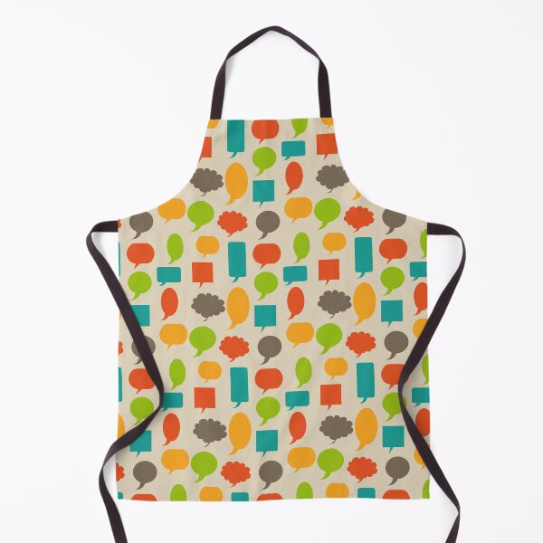 Item preview, speech bubble seamless print designed and sold by SohaibHania.