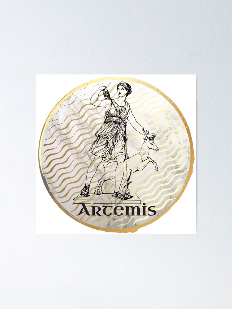 artemis Sticker by Mirksaz-designs