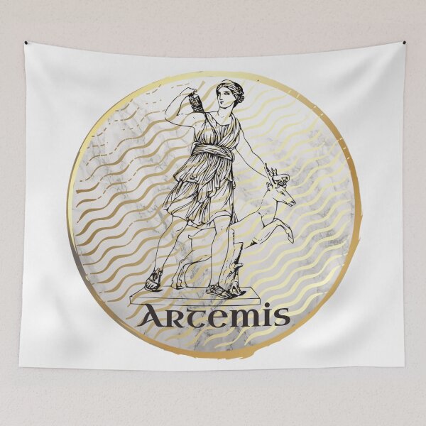 Item preview, Artemis goddess of the hunt Greek mythology designed and sold by Mirksaz-designs.