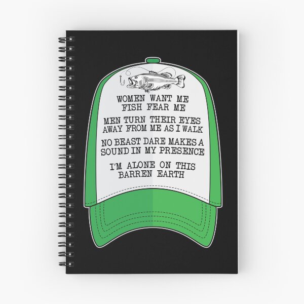 Item preview, Women want me, Fish fear me I'm alone funny fishing design designed and sold by alltheprints.