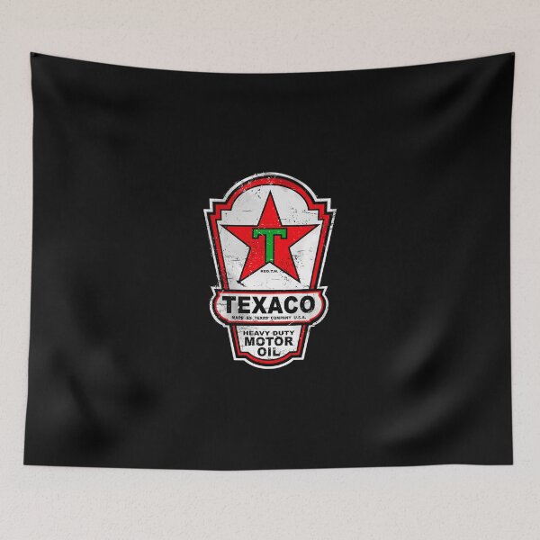 Item preview, Texaco oil heavy duty vintage sign Sticker designed and sold by SamyHeide.