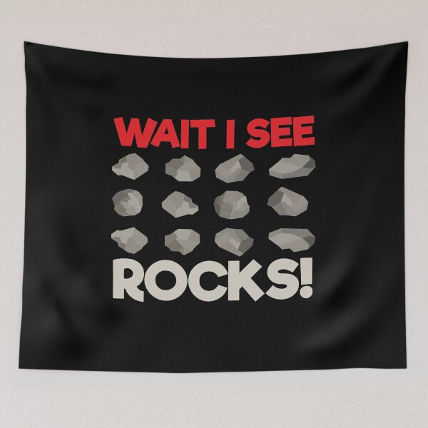 Item preview, Wait I See Rocks: Funny Geologist Gift - Geologist Rock Collector designed and sold by Adexyl.