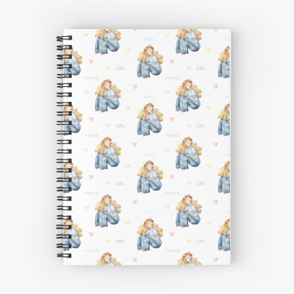 Item preview, seamless femen pattern, sitting girl and woman  illustration. Girl dessign, print, decor designed and sold by the-myro.