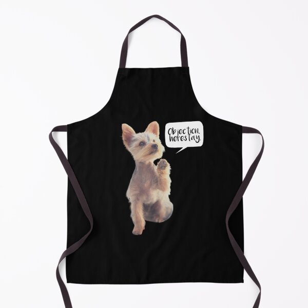 Item preview, Objection, Herestay Funny Yorkshire Terrier Dog designed and sold by Moonbeamdesignz.