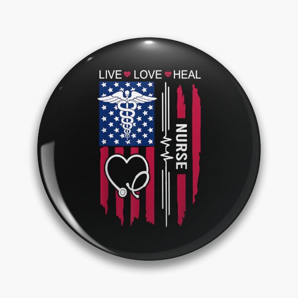 Item preview, Nurse Graduation, Nurse Week, Nursing School, Nurse US Flag designed and sold by Evrard122344.