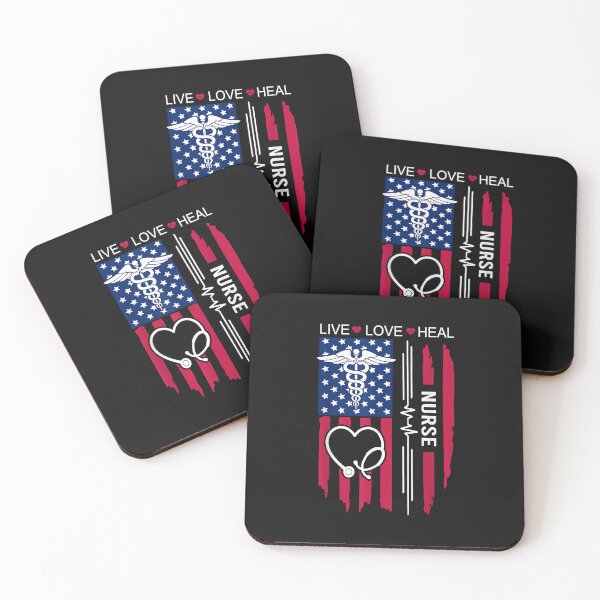 Item preview, Nurse Graduation, Nurse Week, Nursing School, Nurse US Flag designed and sold by Evrard122344.