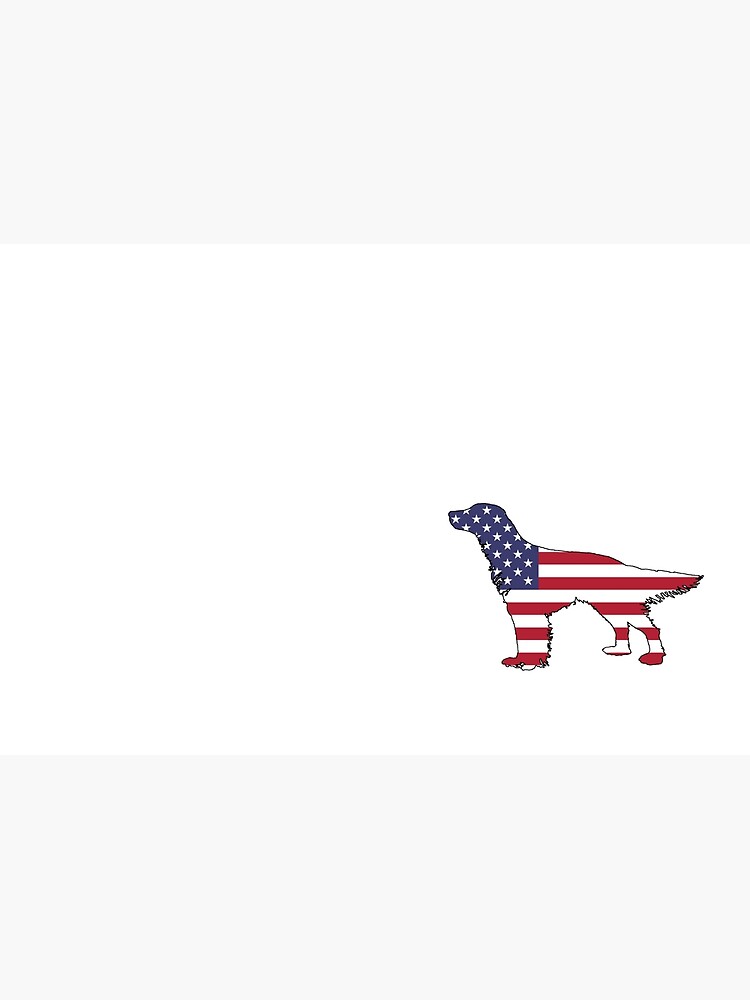 American Flag – English Setter by DelirusFurittus