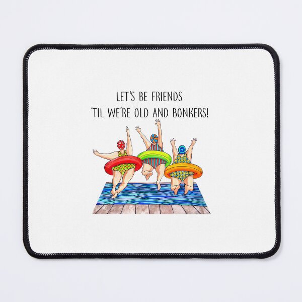 Item preview, Swimming - Let's be Friends designed and sold by KirstixCo.
