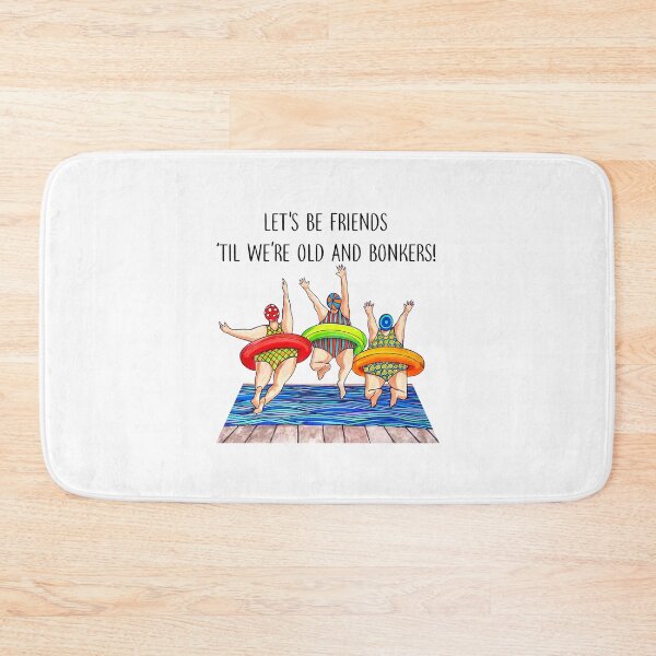 Item preview, Swimming - Let's be Friends designed and sold by KirstixCo.