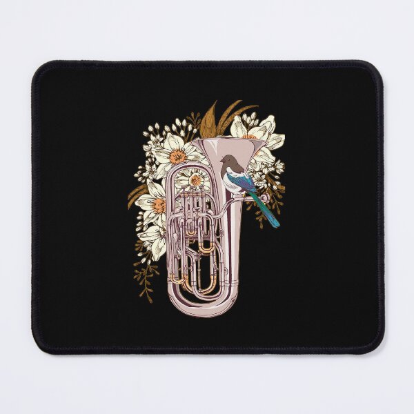Item preview, Tuba Music Foral Vintage designed and sold by KirstixCo.