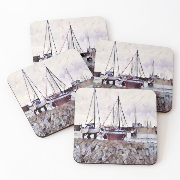 Item preview, Cornish Boats water colour designed and sold by Hopester67.