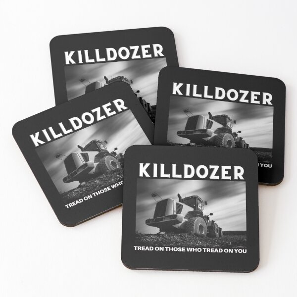 Item preview, Killdozer design - tread on them design    designed and sold by GabrielSmithh.