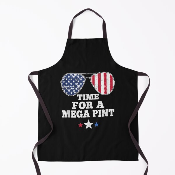 Item preview, Time For A Mega Pint Funny 4th of July Patriotic Sunglasses Tank Top designed and sold by Evrard122344.