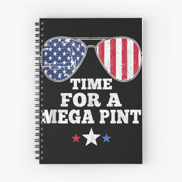 Item preview, Time For A Mega Pint Funny 4th of July Patriotic Sunglasses Tank Top designed and sold by Evrard122344.