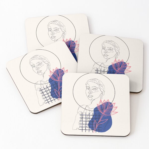 Item preview, Minimalistic floral boho lineart  designed and sold by CreativeStrand.