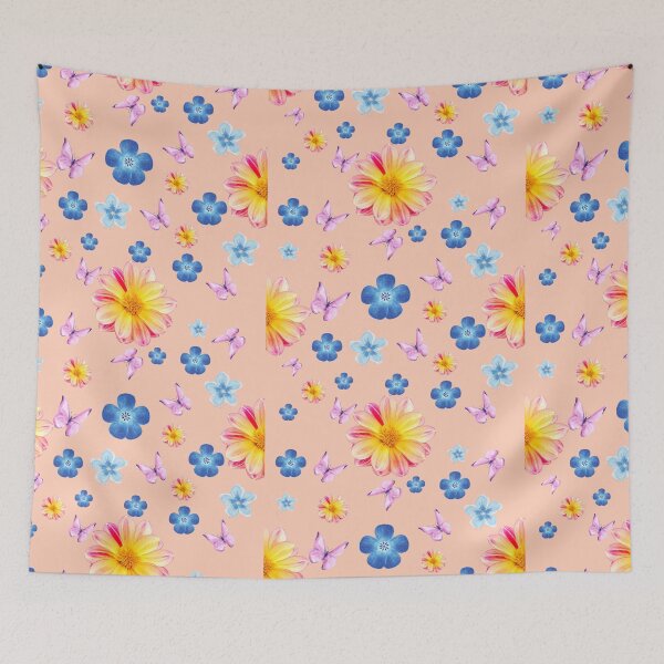 Item preview, Flower Seamless Pattern designed and sold by Aramdesing.