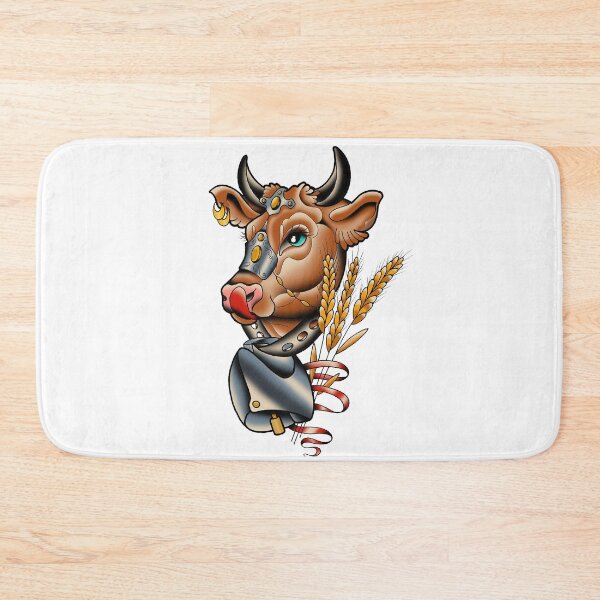 Item preview, Fkj tattoo flash cow designed and sold by franckfkj.