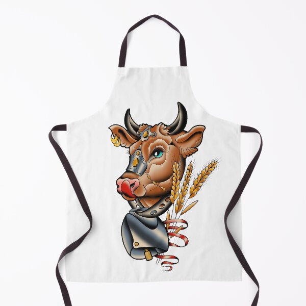 Item preview, Fkj tattoo flash cow designed and sold by franckfkj.