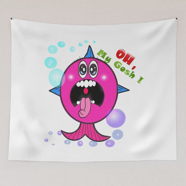 Item preview, Fish - Oh , my gosh  designed and sold by Shirley cute art .
