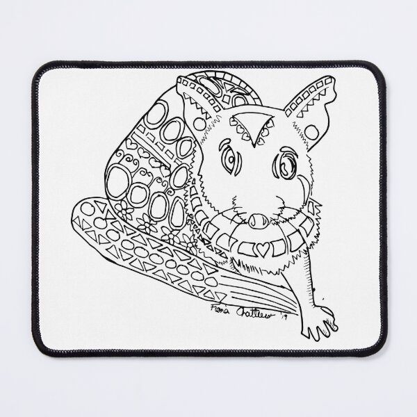 Item preview, Eastern Quoll Black and White designed and sold by twistidd.