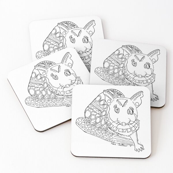 Item preview, Eastern Quoll Black and White designed and sold by twistidd.