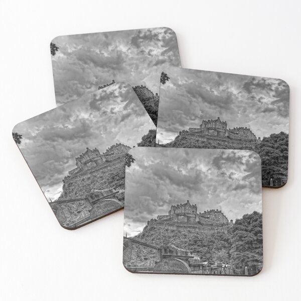Item preview, The Castle from St Cuthberts - B&W designed and sold by tomg.