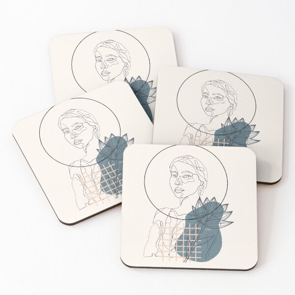 Item preview, Minimalistic floral boho lineart  designed and sold by CreativeStrand.