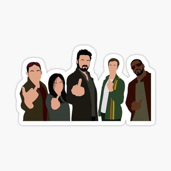 The Boys Team Sticker