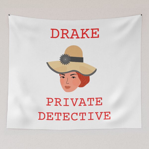 Item preview, The Great Retro Drake Make A Smile Private Detective Music Awesome designed and sold by ZacharySkemp.