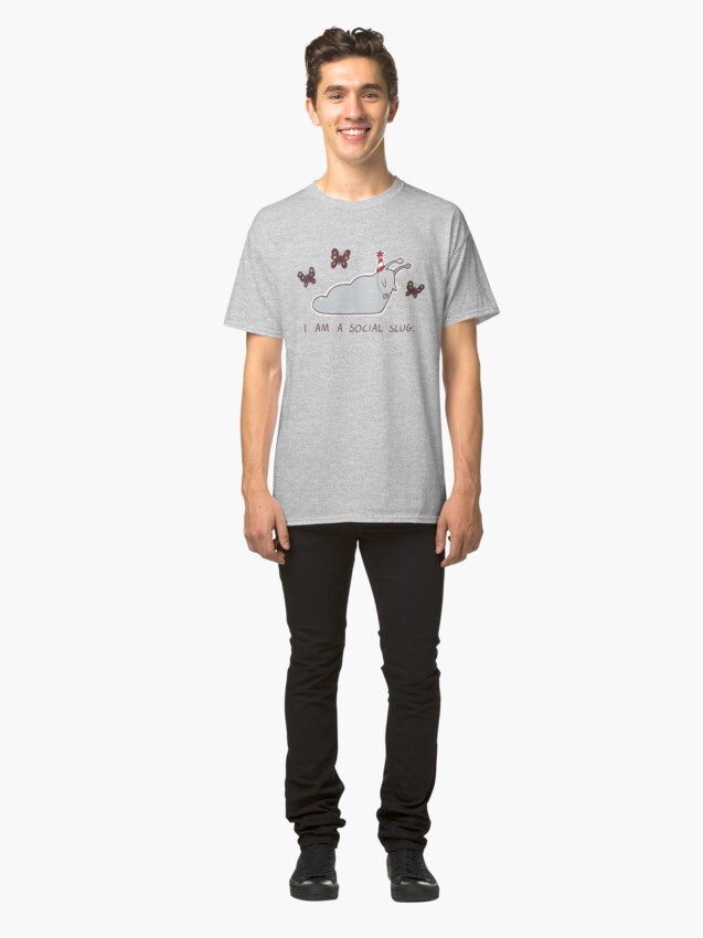 Alternate view of Social Slug Classic T-Shirt