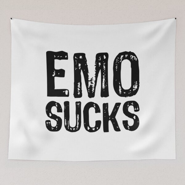 Item preview, Emo Sucks     designed and sold by BlackRose299.