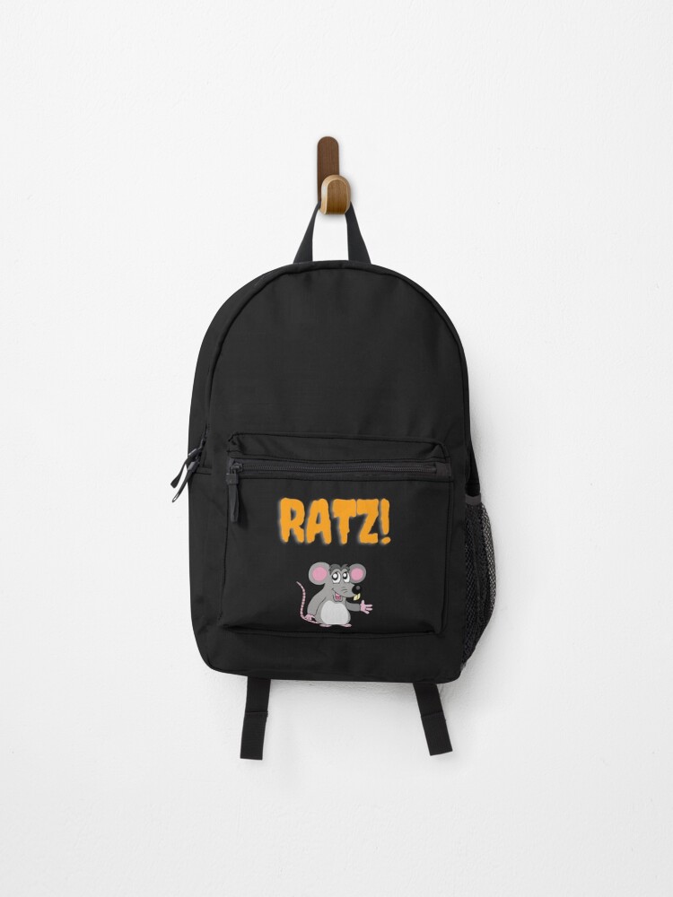 Thumbnail 1 von 3, Rucksack, RATZ LUSTIGE RATZ ROSA RATZ designt und verkauft von TheOghams.