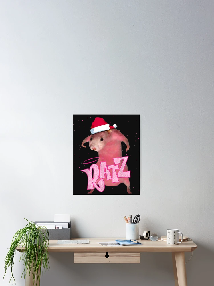 Aperçu 2 sur 3. Poster avec l'œuvre RATZ DRÔLE RATT ROSE RATZ - Ratz Rose Meme - Ratz Rose - Ratz créée et vendue par TheOghams.