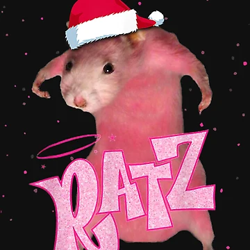 Aperçu de l'œuvre RATZ DRÔLE RATT ROSE RATZ - Ratz Rose Meme - Ratz Rose - Ratz de TheOghams