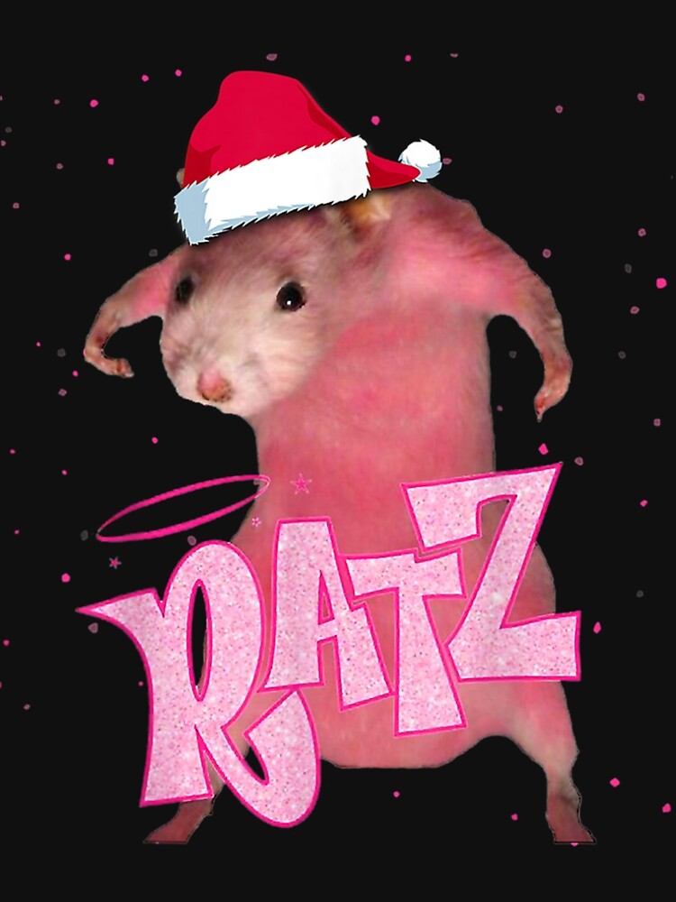 Thumbnail 3 of 3, Scarf, RATZ FUNNY RATT PINK RATZ - Ratz Pink Meme - Ratz Pink - Ratz designed and sold by TheOghams.
